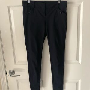 The Limited exact stretch navy pants